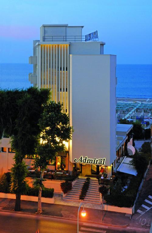Hotel Admiral Riccione Exterior foto