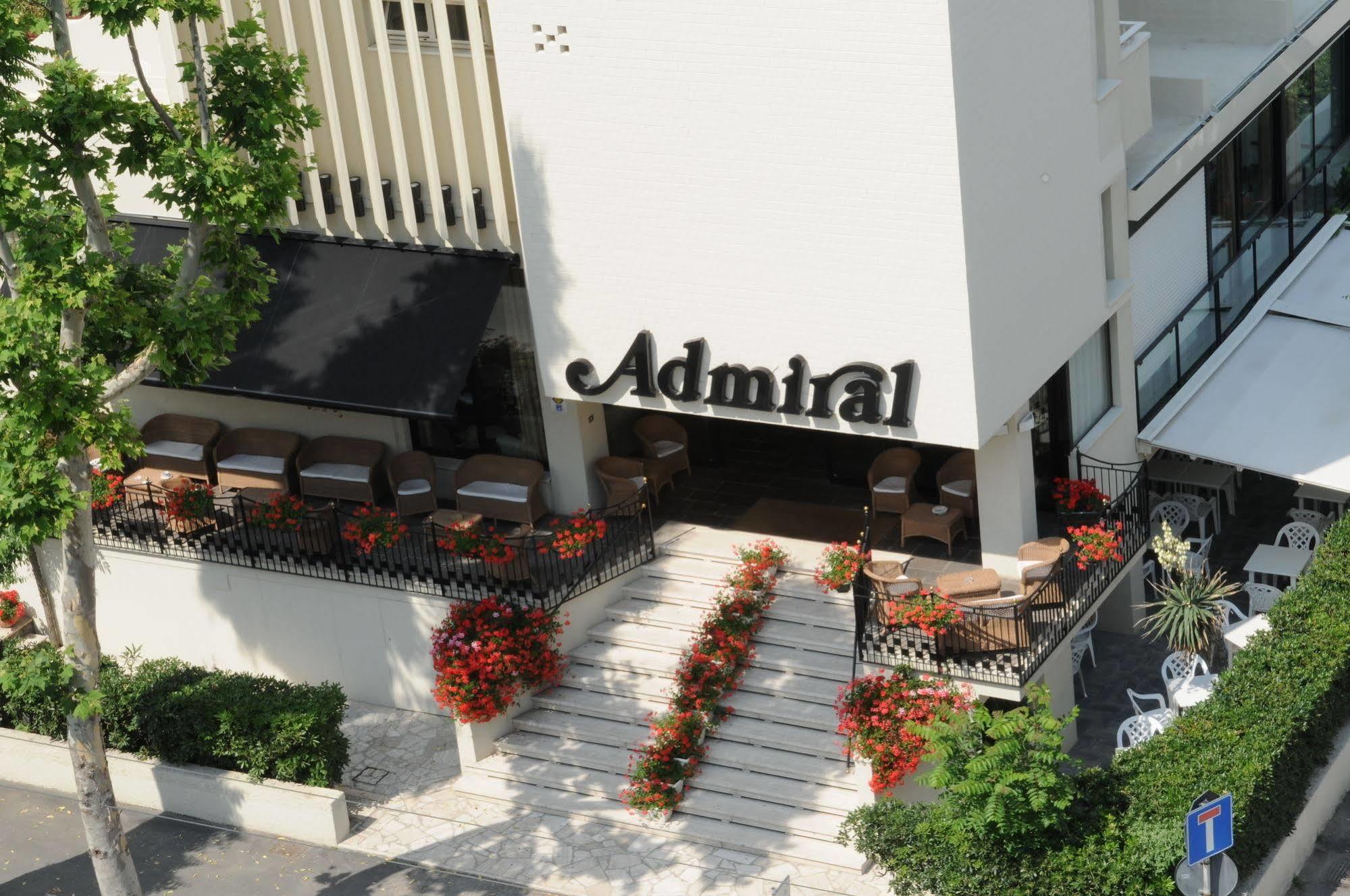 Hotel Admiral Riccione Exterior foto