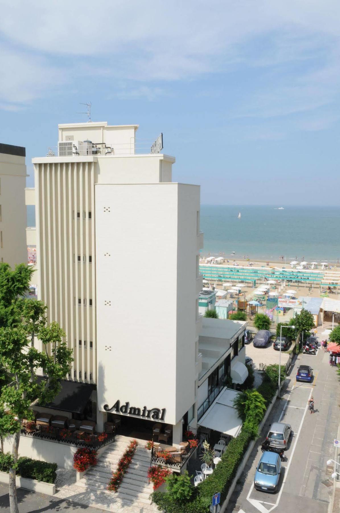Hotel Admiral Riccione Exterior foto